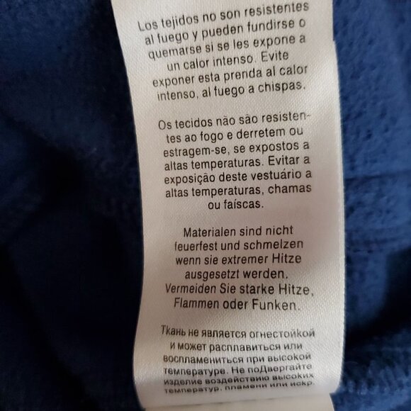 💥Columbia Fast Track Fleece Blue and Orange Hoodie - Picture 6 of 9